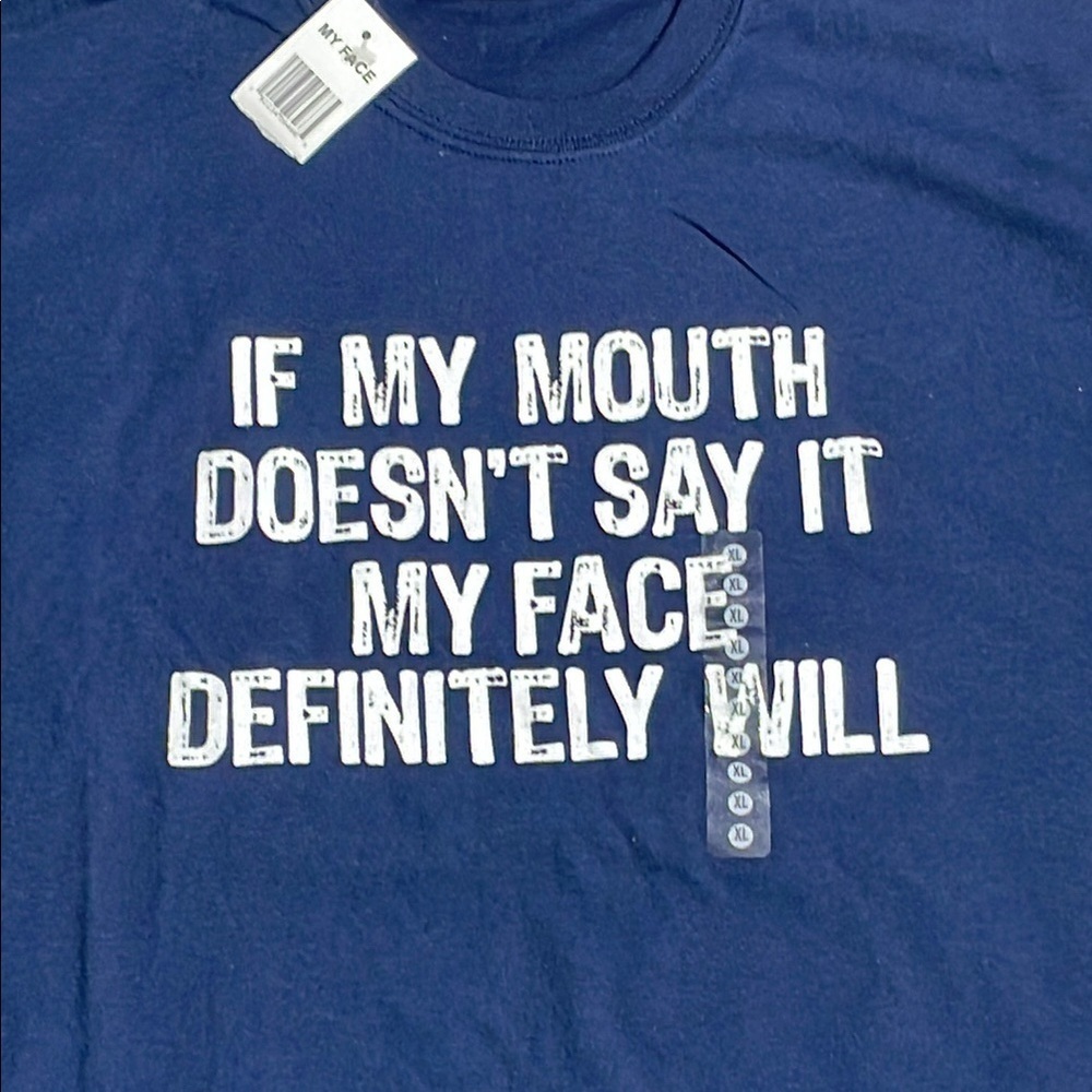 Navy Blue Short Sleeve Graphic T-Shirt - Picture 5 of 8